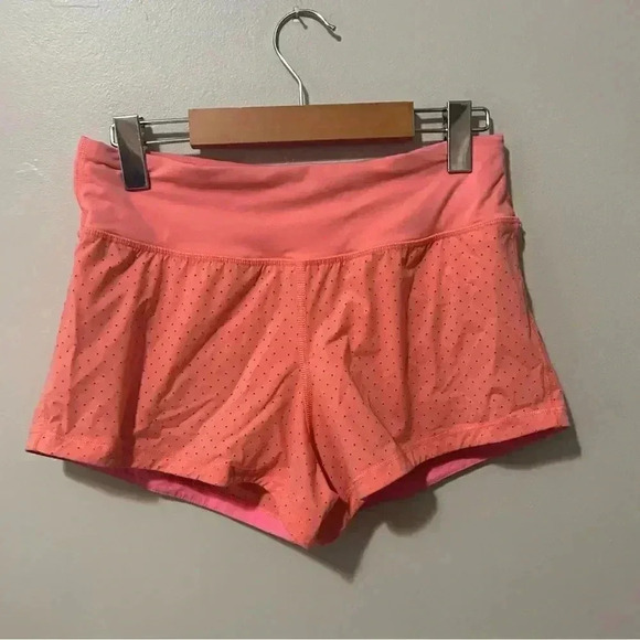 Lululemon Final Lap Short (2.5") Pop Orange  4 - Picture 5 of 10